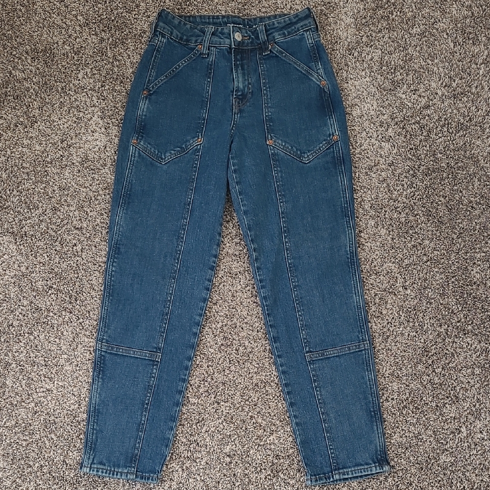 Old Navy High Rise Straight Jeans
